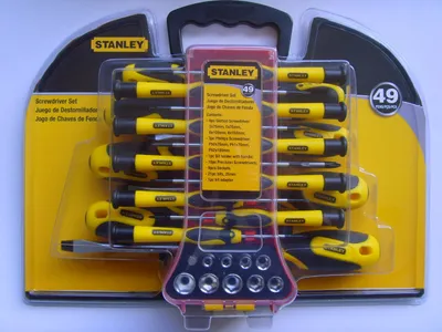 Produktbild von Stanley-Schraubendreher-Set, 49-Stück