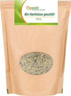 Produktbild von Piowald Hanfnüsse geschält - 500g