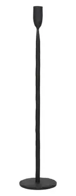 Obrázok produktu pre Kandlestr (držiak na sviečky) Pomax Lizzie, kov, čierna farba, priemer 10,5 cm, výška 50 cm