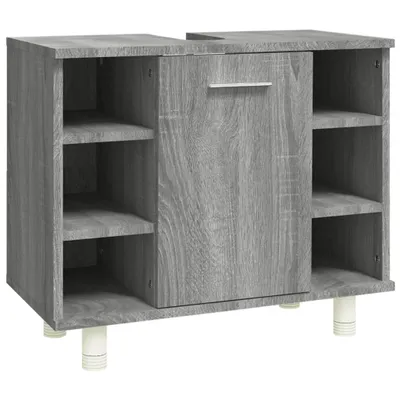 Zdjęcie produktu dla VidaXL 826373, Szary, Dąb, Drewno, 600 mm, 320 mm, 535 mm, 1 szt.