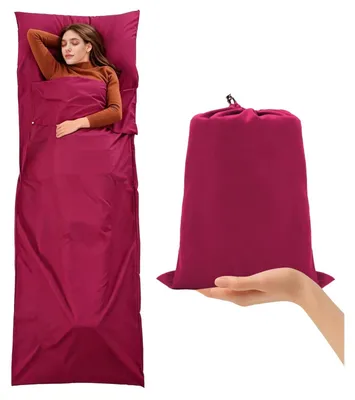 Immagine prodotto di Sacco a pelo ultraleggero con vano per cuscino, dimensioni 210x75 cm