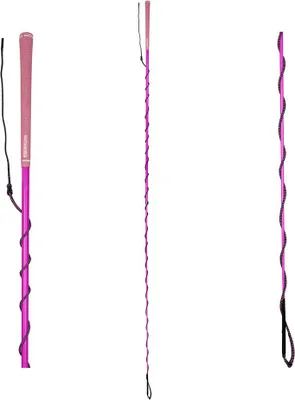 Image de Waldhausen Telescope Lunging Golf Cravache d'équitation Rose 200 cm Rose 200 cm