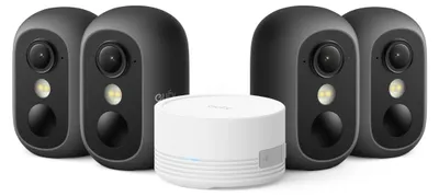 Produktbild von eufy Security eufyCam C35 Black 4-Kamera-Set Black