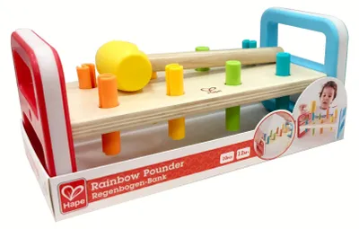 Obrázok produktu pre Hape E0506, Stavebnica, 1 rok / roky, Viacfarebný, Drevo