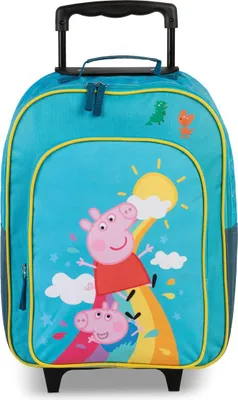 Produktbild von Hasbro Peppa Pig Kindertrolley: Türkis