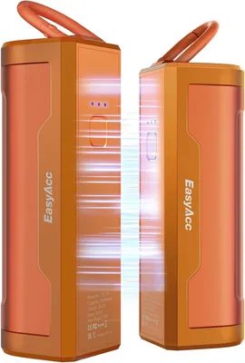 Productafbeelding van Elektrische handwarmers - Set van 2 - 10000 mAh - Oplaadbaar - Magnetisch - LED-display