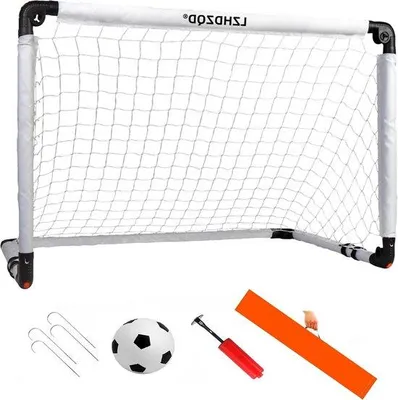 Produktbild von Famanu Fußballtore Set für den Garten mit Netz - ideal für Kinder