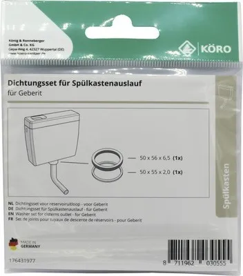 Produktbild von Dichtung 50 x 56 x 6,5 mm für Geberit Spülkasten