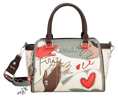 Productafbeelding van Anekke handtas, schoudertas, model Alma Ole, bowlingtas, multicolor, meerkleurig