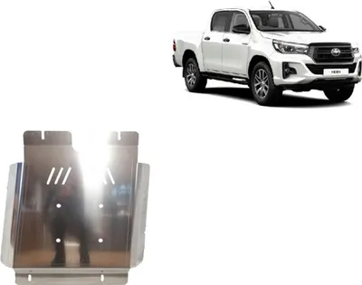Produktbild von Aluminium Unterfahrschutz für Motor Getriebe Toyota Hilux Invincible