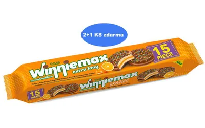 Image de Biscuits Golda Winniemax à l'orange 275 g (2 + 1)