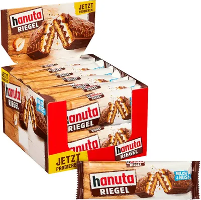 Produktbild von hanuta Nussriegel 14 Riegel