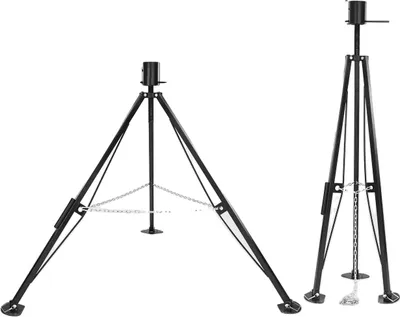 Zdjęcie produktu dla Stabilizator statywu, Udźwig 5000 funtów, Zakres wysokości 35-57 cali, Rozmiar zaczepu przyczepy 5,9 cala, Siodło