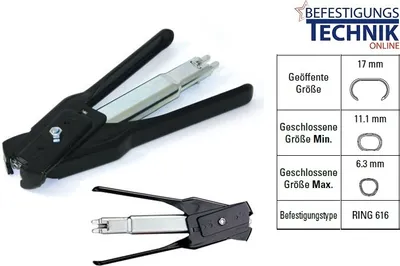 Produktbild von Bostitch P7 Hog Ring Zange Zaunzange für Ringklammer Ring 616 regur OK20 DOZ20 KL-95