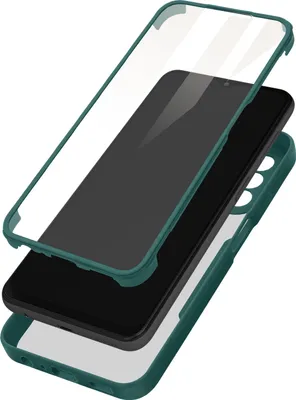 Produktbild von Avizar, Rundum-Schutzhülle mit Silikon Bumper für Samsung Galaxy A13 4G, Grün