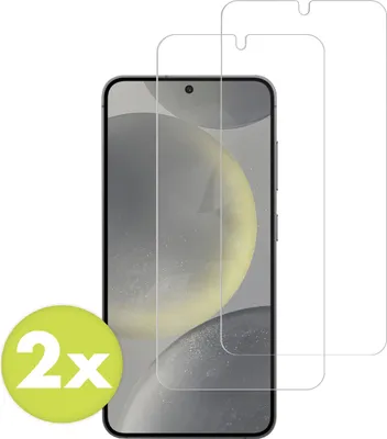 Immagine prodotto di Samsung Galaxy S24, Samsung Galaxy S25 Pellicola protettiva: Pellicola protettiva in vetro Accezz 2 pack - Trasparente