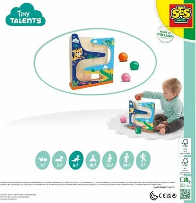 Productafbeelding van SES Creative Tiny Talents 13144, 0,5 rok/jaar, Hout, Meerkleurig