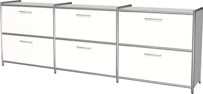 Produktbild von kerkmann Sideboard ARTLINE 2 Ordnerhöhen 2 Schubladen Speditionsversand
