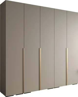 Produktbild von MEBLE KRYSPOL Inova 1 Schrank - 236,7x250x47cm - Kaschmir Kaschmir Gold