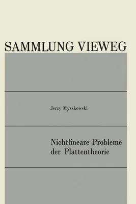 Produktbild von Nichtlineare Probleme der Plattentheorie