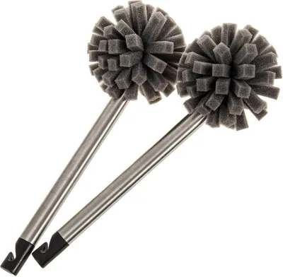 Produktbild von SIDCO Gläserbürste Edelstahl 2 x Spülbürste Reinigungsbürste Flaschenbürste Soft