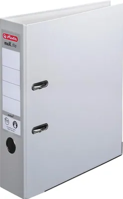 Produktbild von Herlitz Ordner maX.file protect 5480900 DIN A4 80mm PP grau