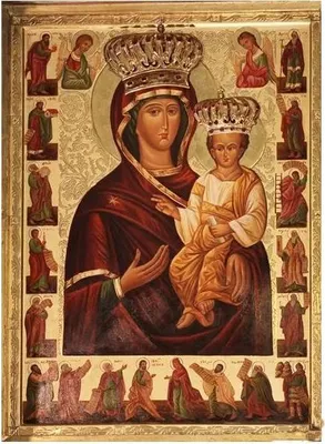 Obrázok produktu pre Obraz podľa čísel, Panna Mária z Bieszczad, 50x40 cm, na ráme, kreatívna výtvarná súprava