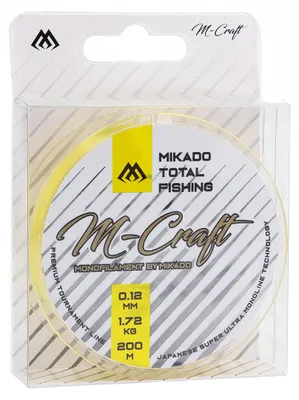 Obrázek produktu pro Mikado Vlasec Mcraft 200m Fluo Yellow 0,14mm