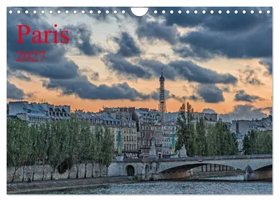 Produktbild von Paris (Wandkalender 2027 DIN A4 quer), CALVENDO Monatskalender