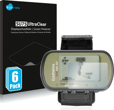 Produktbild von 6x Für Garmin Foretrex 401 Schutzfolie Savvies Displayschutz Display Schutz Folie Klar Transparent