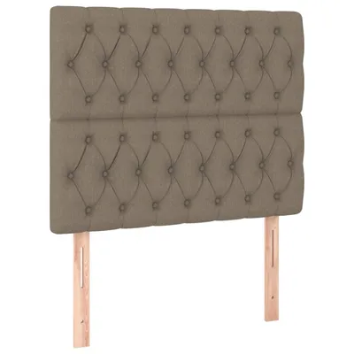 Produktbild von VidaXL 3116654, Graubraun, Polyester, Holz, 900 mm, 118 cm, 128 cm, 70 mm