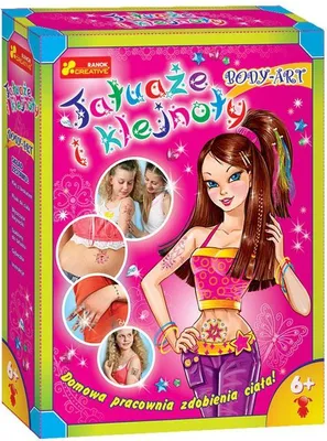 Zdjęcie produktu dla RANOK-CREATIVE Zest.kreatywny Body-Art Tatuaże i klejnoty 03361