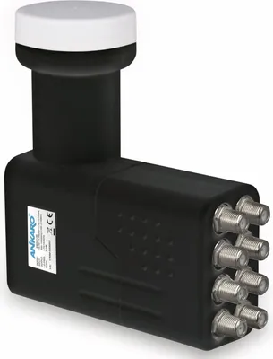 Produktbild von Ankaro LNC 8008 Octo Premium mit ausziehbaren Wetterschutz, LTE protectet, 3D, 4K und UHD Ready