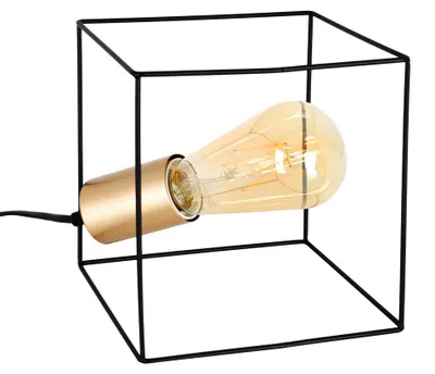 Obrázok produktu pre Stolná lampa Canto E27 Ø16cm čierna