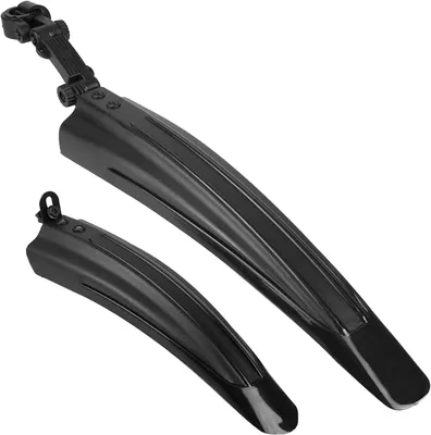 Productafbeelding van Spatbordenset fiets - Voor en achter - Verstelbaar - Universeel - 20 tot 27 inch