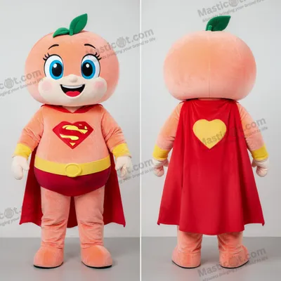 Zdjęcie produktu dla Peachowy MASTICOT superbohater maskotka