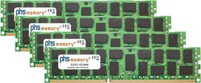Produktbild von PHS-memory 128GB (4x32GB) Kit RAM Speicher für Supermicro H8DGG-QF DDR3 RDIMM 1333MHz PC3L-10600R (SP160074)