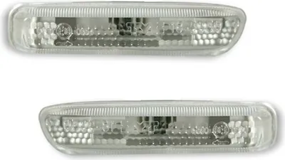 Produktbild von TYC Seitenblinker Set für 3er BMW E46 Limousine Touring Coupe Cabrio Weiß
