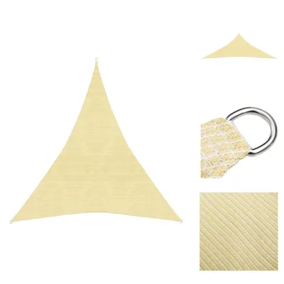 Immagine prodotto di vidaXL Tenda 160 g/m² Beige 3x4x4 m HDPE - Ombrelloni e tende da sole