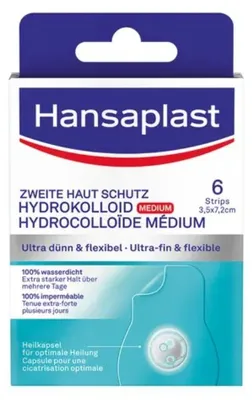 Produktbild von Hansaplast Zweite Haut Schutz Pflaster 6 St