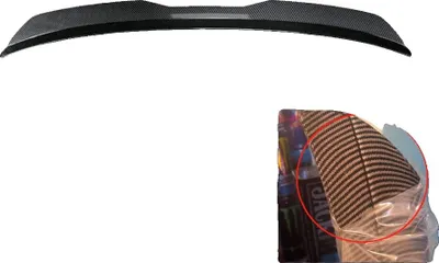 Produktbild von Spoiler, ABS-Material, Universelle Kompatibilität für Kombis, Kohlefasertextur