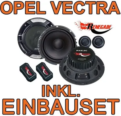Produktbild von Renegade RX 6.2c - Komposystem für Opel Vectra A, B, C - justSOUND