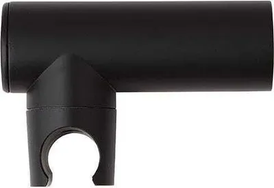 Produktbild von Wandhalterung für Handbrause in Mattschwarz, runde Form