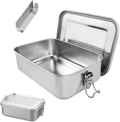 Image de Boîte à lunch en acier inoxydable 850 ml pour la randonnée