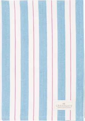 Produktbild von Greengate Elinor Geschirrtuch pale blue 70x50cm