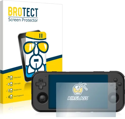 Produktbild von BROTECT Schutzglas für Retroid Pocket 3 Schutzfolie Panzer Folie Glas Display Schutz klar