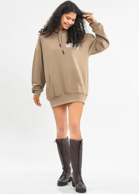 Produktbild von Tom Barron Freizeitanzug WOMEN OVERSIZE FIT TUNIC SWEATSHIRT