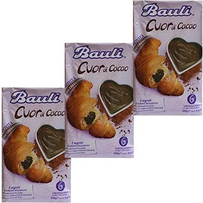 Produktbild von 3x Bauli Cacao 'Croissants Schokolade', 6 Stck.