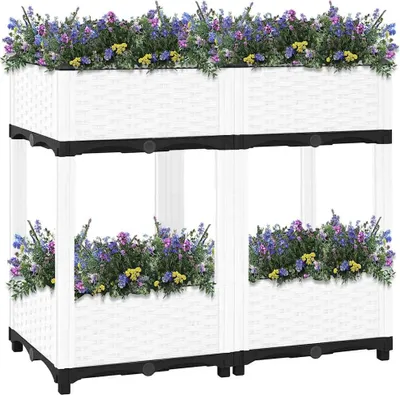 Obrázek produktu pro vidaXL Hochbeet 80x40x71 cm Polypropylen