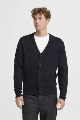 Produktbild von Casual Friday CFHEINE Herren Strickjacke Cardigan Grobstrick Wollmischung regular fit